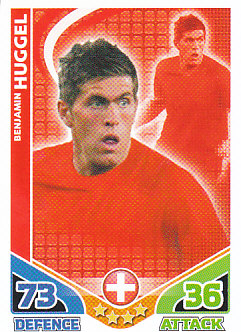 Benjamin Huggel Switzerland 2010 World Cup Match Attax #235